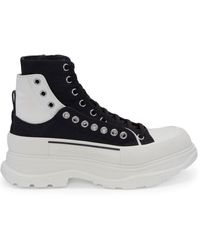 McQueen - Bottines Tread Slick - Lyst