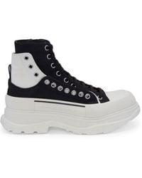 McQueen - Tread Slick Ankle Boots - Lyst