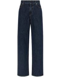 Fendi - 'Ff' Padded Jeans - Lyst