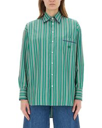 Etro - Relaxed Stripes Shirt - Lyst