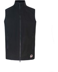 Colmar - Gilet in Softshell Nero - Lyst