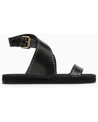 Isabel Marant - Studded Leather Sandal - Lyst