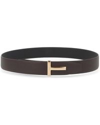 Tom Ford - Belt With Buckle "T" - Lyst