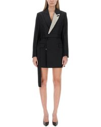 Victoria Beckham - Double-Breasted Mini Dress - Lyst