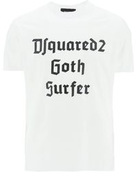 DSquared² - Camiseta 'd2 goth surfer' - Lyst