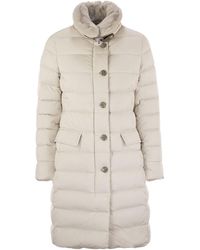 Moorer - Vetiver S3 Long Down Jacket - Lyst