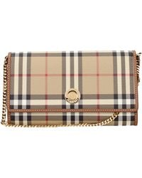 Burberry - Hannah Crossbody Bags Fabric - Lyst