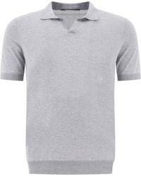 Tagliatore - Tagliatorore Silk Polo Shirt - Lyst