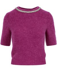 SIMONA CORSELLINI - Sweaters Magenta - Lyst