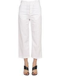 Department 5 - Cropped Fit Jeans - Lyst