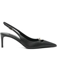 Dolce & Gabbana - Leren Slingback-pumps - Lyst