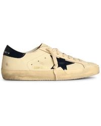 Golden Goose - Super Star Classic Sneakers In White Nappa Lear - Lyst