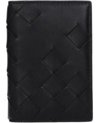 Bottega Veneta - Leather Document Holder - Lyst