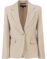 Weekend by Maxmara - Wkdlamine Natural Stretch Wool Blazer - Lyst