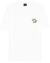 Paul Smith - Zebra Organic Cotton T-Shirt - Lyst