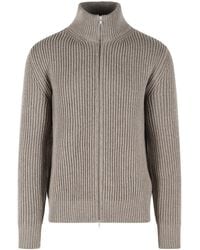 MM6 by Maison Margiela - Wool Blend Cardigan - Lyst