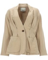 Isabel Marant - Elegant Linen-Silk Blend Jacket - Lyst