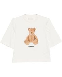 Palm Angels - Bear Cotton T-Shirt - Lyst