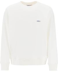 Autry - Sweatshirt mit Logo -Etikett - Lyst