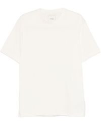 Y-3 - Cotton T Shirt - Lyst