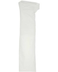 ARMARIUM - Stretch Poplin Tiche One Shoulder Dress - Lyst