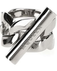 McQueen - T-Ring - Lyst