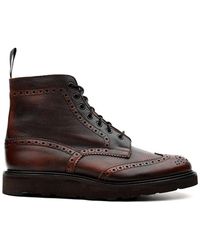 Tricker's - Tricker 's Stiefel lila - Lyst