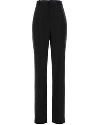 Saint Laurent - Wool Pant - Lyst