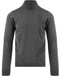 Drumohr - Pullover grau - Lyst