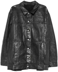 Rick Owens - Drkshdw Button-Up Denim Jacket - Lyst