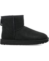 UGG - Classic Mini Ii Suede Boots With Shearling Lining - Lyst