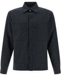 ZEGNA - Techmerino Overshirt - Lyst