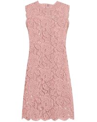 Dolce & Gabbana - Korte Kanten Jurk - Lyst