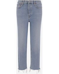 RE/DONE - Jeans Van Stretchkatoen - Lyst