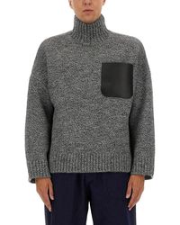 JW Anderson - Chunky Knit Turtleneck Shirt - Lyst