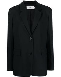 Closed - Wool Blend Double-Breasted Jacket - Lyst