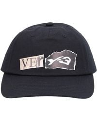 Y-3 - Logo Print Baseball Hat - Lyst