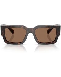 Prada - Zonnebril Prb17 S 17 N06 B Wortel Schildpad/donkerbruin Heren - Lyst