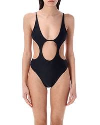 Swim By Di - Schwimmen Sie mit Di -Sea -Kleidung schwarz - Lyst