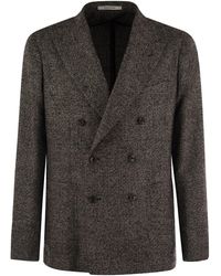 Tagliatore - Chaqueta de doble pecho de en mezcla de lana - Lyst