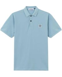 Stone Island - Polo M/Corta Slim Fit - Lyst