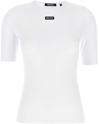 ROTATE BIRGER CHRISTENSEN - Drehen Sie Birger Christensen 'Kurzarm' T -Shirt - Lyst