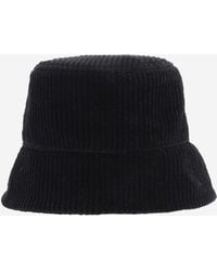Jil Sander - Bucket Hat Cotton Velvet - Lyst