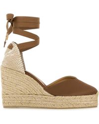 Castañer - Textured Espadrille Wedge - Lyst
