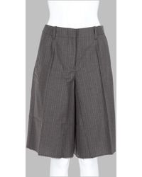 Our Legacy - Phase Stripe Motion Wool-Cotton Shorts - Lyst