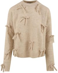Aniye By - Aniye Door Truien Beige - Lyst