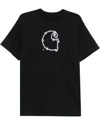 Carhartt - Logo Cotton T-Shirt - Lyst
