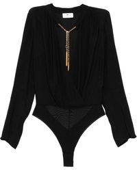 Elisabetta Franchi - Verzierter Body - Lyst
