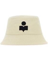 Isabel Marant - Ivory Cotton Haley Bucket Hat - Lyst