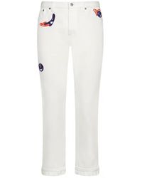 Dior - Kenny Scharf Patches Jeans - Lyst